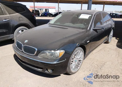 2006 BMW 750Li z USA, uszkodzony, nr VIN WBAHN83556DT26501